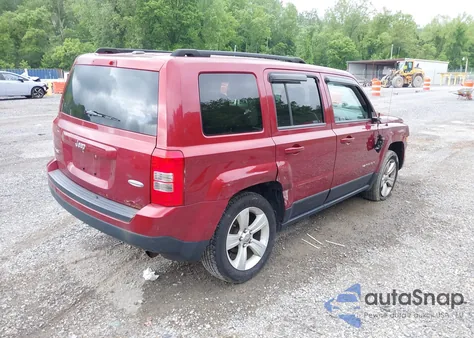 2014 Jeep Patriot Latitude из США, поврежденный, VIN 1C4NJRFB6ED616768